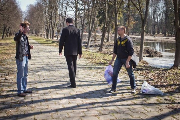 У Луцьку знімали відео з зомбі. ФОТО